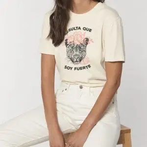 Camiseta "Resulta que soy fuerte"